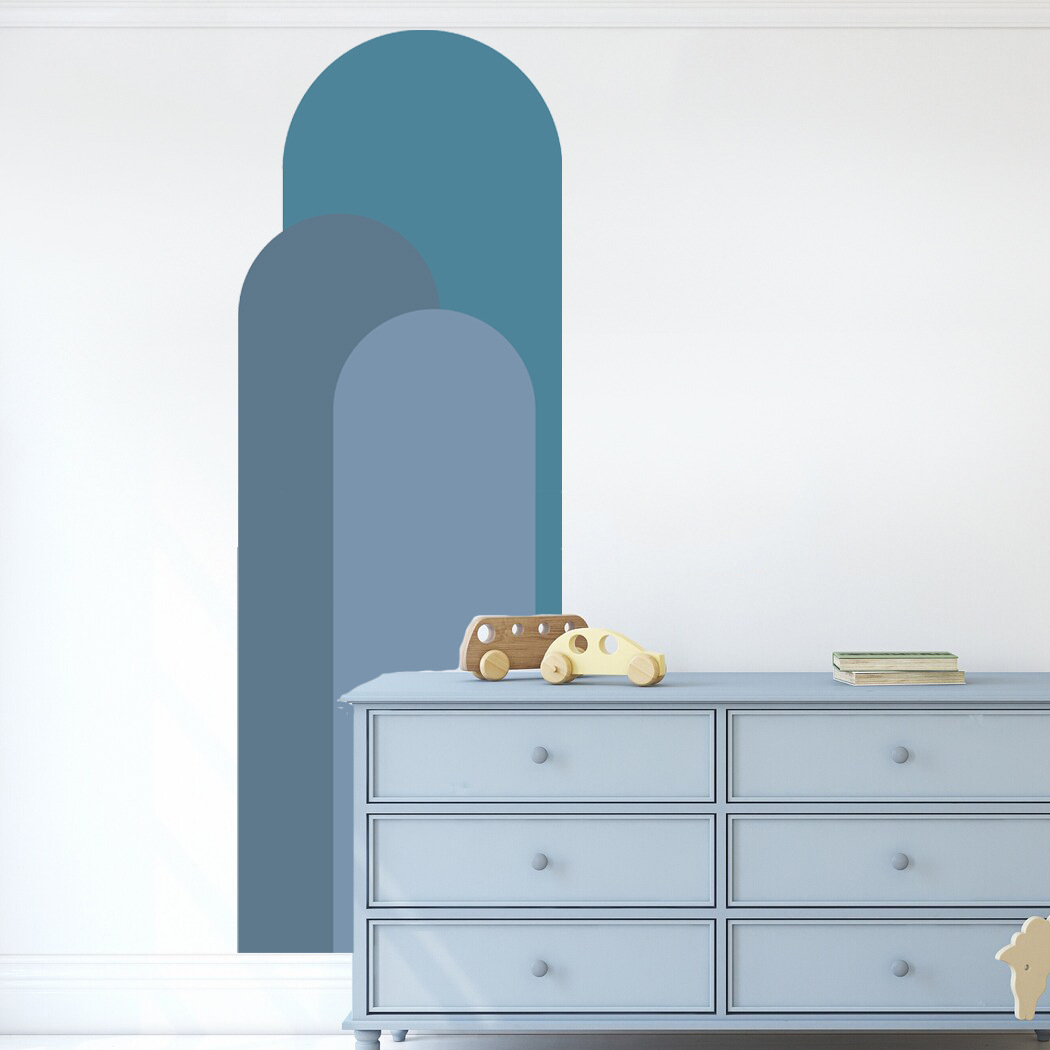 Pvc Panel Background - Bohemian Kemer duvar çıkartmaları Oturma Odası